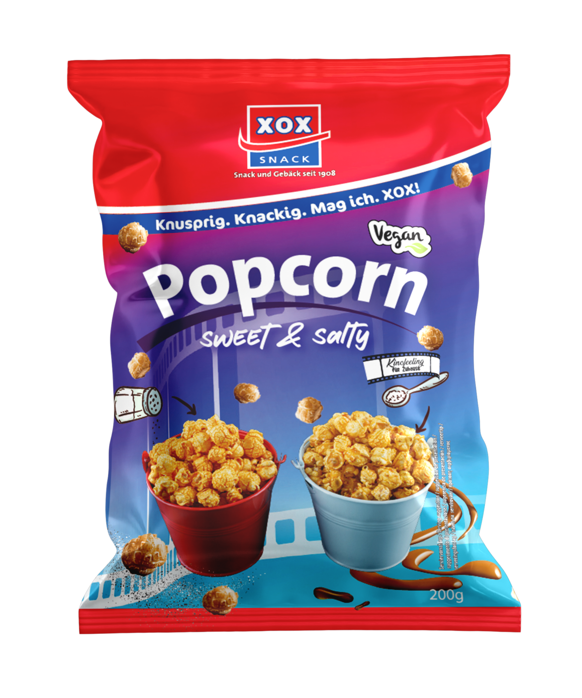 XOX Popcorn süß-salzig