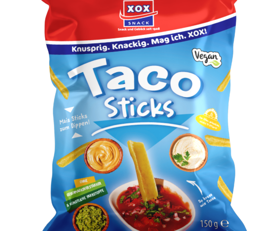 XOX Taco Sticks Salz 150g